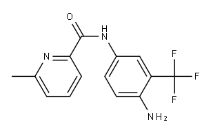 N-[4-amino-3-(trifluoromethyl)phenyl]-6-methylpyridine-2-carboxamide