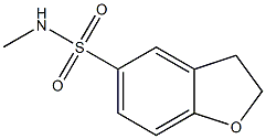 N-methyl-2,3-dihydro-1-benzofuran-5-sulfonamide Structure