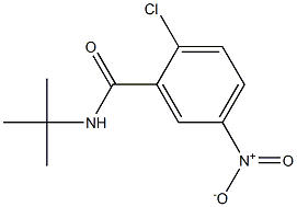 N-tert-butyl-2-chloro-5-nitrobenzamide Struktur