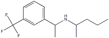 pentan-2-yl({1-[3-(trifluoromethyl)phenyl]ethyl})amine