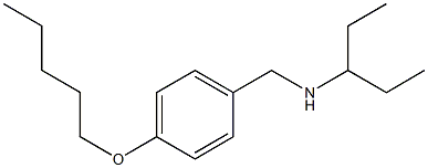 pentan-3-yl({[4-(pentyloxy)phenyl]methyl})amine