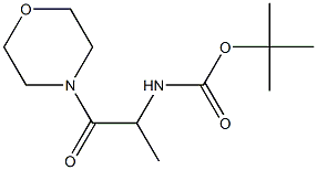 tert-butyl 1-methyl-2-morpholin-4-yl-2-oxoethylcarbamate