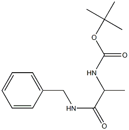 tert-butyl 2-(benzylamino)-1-methyl-2-oxoethylcarbamate