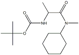  tert-butyl 2-[cyclohexyl(methyl)amino]-1-methyl-2-oxoethylcarbamate