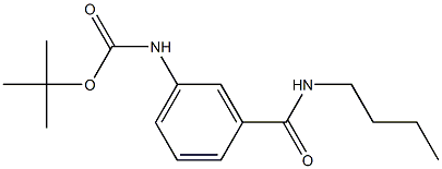 tert-butyl 3-[(butylamino)carbonyl]phenylcarbamate