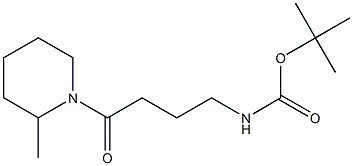 tert-butyl 4-(2-methylpiperidin-1-yl)-4-oxobutylcarbamate