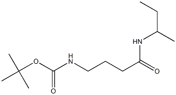 tert-butyl 4-(sec-butylamino)-4-oxobutylcarbamate