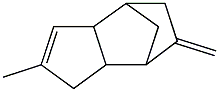 4,7-Methano-1H-indene,  3a,4,5,6,7,7a-hexahydro-2-methyl-6-methylene- 结构式