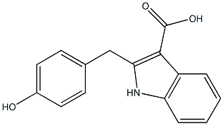 1H-Indole-3-carboxylic  acid,  2-[(4-hydroxyphenyl)methyl]-