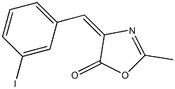 4-(3-iodobenzylidene)-2-methyl-1,3-oxazol-5(4H)-one