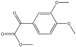 methyl (3,4-dimethoxyphenyl)(oxo)acetate Structure
