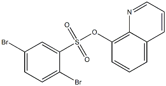 8-quinolinyl 2,5-dibromobenzenesulfonate