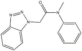 1H-1,2,3-benzotriazol-1-yl(phenyl)methyl(methyl)formamide