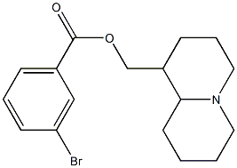 octahydro-2H-quinolizin-1-ylmethyl 3-bromobenzoate