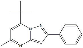 7-tert-butyl-5-methyl-2-phenylpyrazolo[1,5-a]pyrimidine