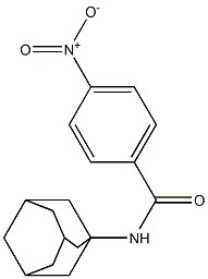 N-(1-adamantyl)-4-nitrobenzamide Structure