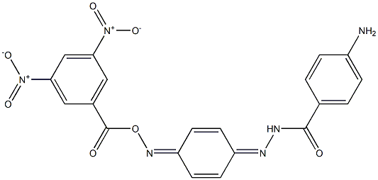 4-amino-N'-{4-[({3,5-bisnitrobenzoyl}oxy)imino]-2,5-cyclohexadien-1-ylidene}benzohydrazide