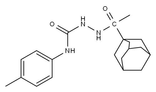 2-(1-adamantylacetyl)-N-(4-methylphenyl)hydrazinecarboxamide