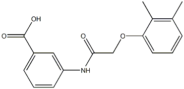  3-{[(2,3-dimethylphenoxy)acetyl]amino}benzoic acid