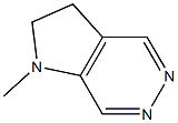 1-methyl-2,3-dihydro-1H-pyrrolo[2,3-d]pyridazine Structure