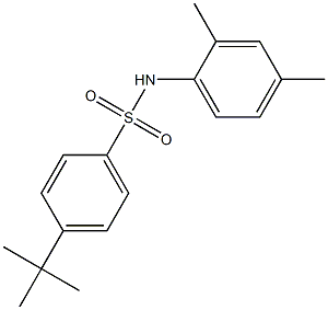 4-tert-butyl-N-(2,4-dimethylphenyl)benzenesulfonamide