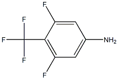 4-Amino-2,6-difluorobenzotrifluoride, 97+% Structure