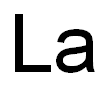 Lanthanum, AAS standard solution, Specpure, La 1000μg/ml Structure