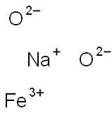 铁酸钠, , 结构式