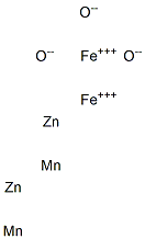 Manganese-zinc-iron oxide Struktur