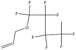 八氟戊基烯丙醚,,结构式