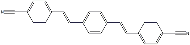 1,4-双(对氰基苯乙烯基)苯,,结构式