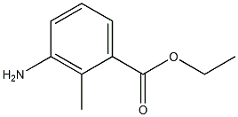 2-甲基-3-氨基苯甲酸乙酯, , 结构式