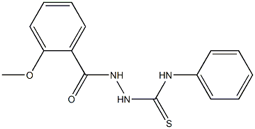 2-(2-methoxybenzoyl)-N-phenyl-1-hydrazinecarbothioamide
