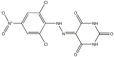 2,4,5,6(1H,3H)-pyrimidinetetrone 5-[N-(2,6-dichloro-4-nitrophenyl)hydrazone]|