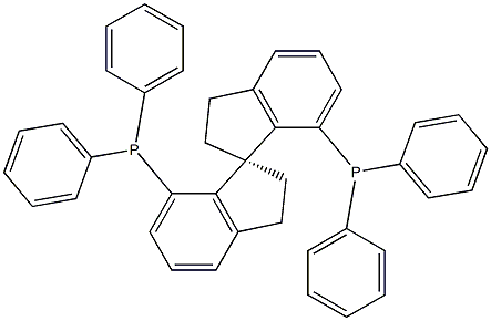 (R)-7,7'-Bis(diphenylphosphino)-1,1'-spirobiindane ,97% Struktur