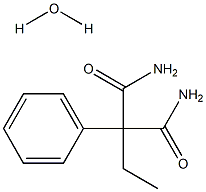 2-ETHYL-2-PHENYLMALONAMIDE HYDRATE, 97%, CONTAINS MAX. 25% WATER Structure