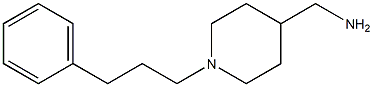 [1-(3-phenylpropyl)piperidin-4-yl]methylamine,,结构式