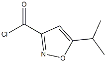 5-isopropylisoxazole-3-carbonyl chloride Structure