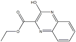 ethyl 3-hydroxyquinoxaline-2-carboxylate Struktur