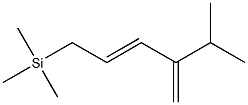 [(2E)-4-Isopropyl-2,4-pentadienyl]trimethylsilane Structure