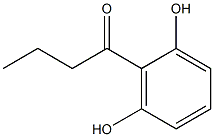 1-(2,6-Dihydroxyphenyl)-1-butanone Structure
