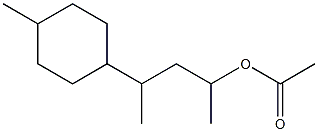 Acetic acid 1-(p-menthan-9-yl)ethyl ester 结构式