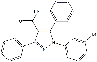  1-(3-Bromophenyl)-3-phenyl-1H-pyrazolo[4,3-c]quinolin-4(5H)-one