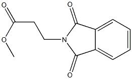3-Phthalimidylpropanoic acid methyl ester Structure
