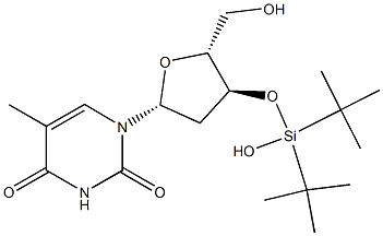 3'-O-(Di-tert-butylhydroxysilyl)thymidine