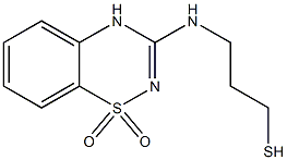 3-[(3-Mercaptopropyl)amino]-4H-1,2,4-benzothiadiazine 1,1-dioxide