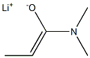 Lithium(Z)-1-dimethylamino-1-propene-1-olate 结构式