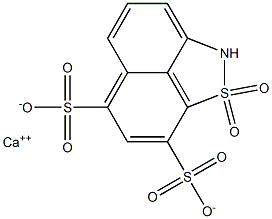 4,5-(Iminosulfonyl)-1,3-naphthalenedisulfonic acid calcium salt Struktur