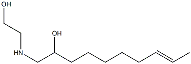1-[(2-Hydroxyethyl)amino]-8-decen-2-ol Structure