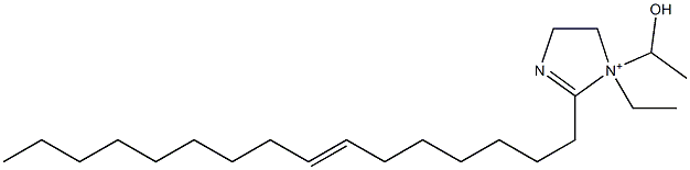  1-Ethyl-2-(7-hexadecenyl)-1-(1-hydroxyethyl)-2-imidazoline-1-ium